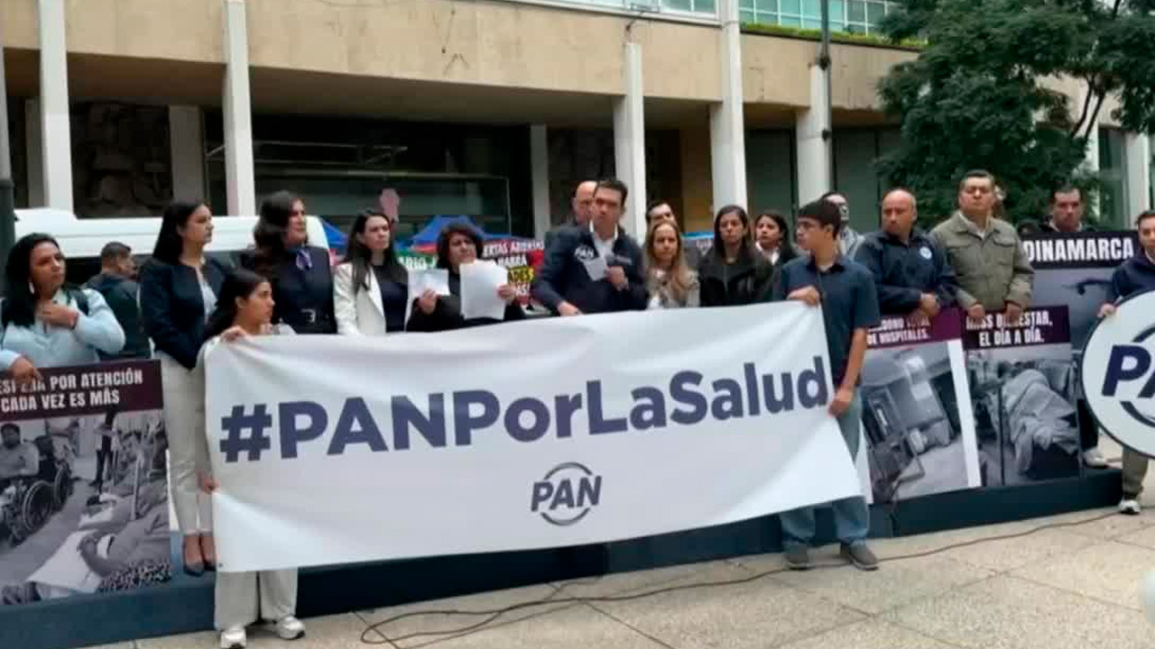 PAN se suma a la protesta del IMSS; trabajadores rechazan su respaldo