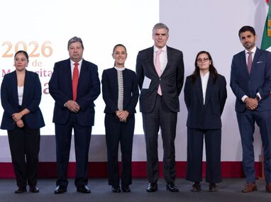 La presidenta Claudia Sheinbaum anunció la creación de nuevos parques industriales como parte del Plan México. | Presidencia