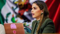 La Presidenta de la Comisión de Presupuesto, Lorena de la Garza.| Archivo