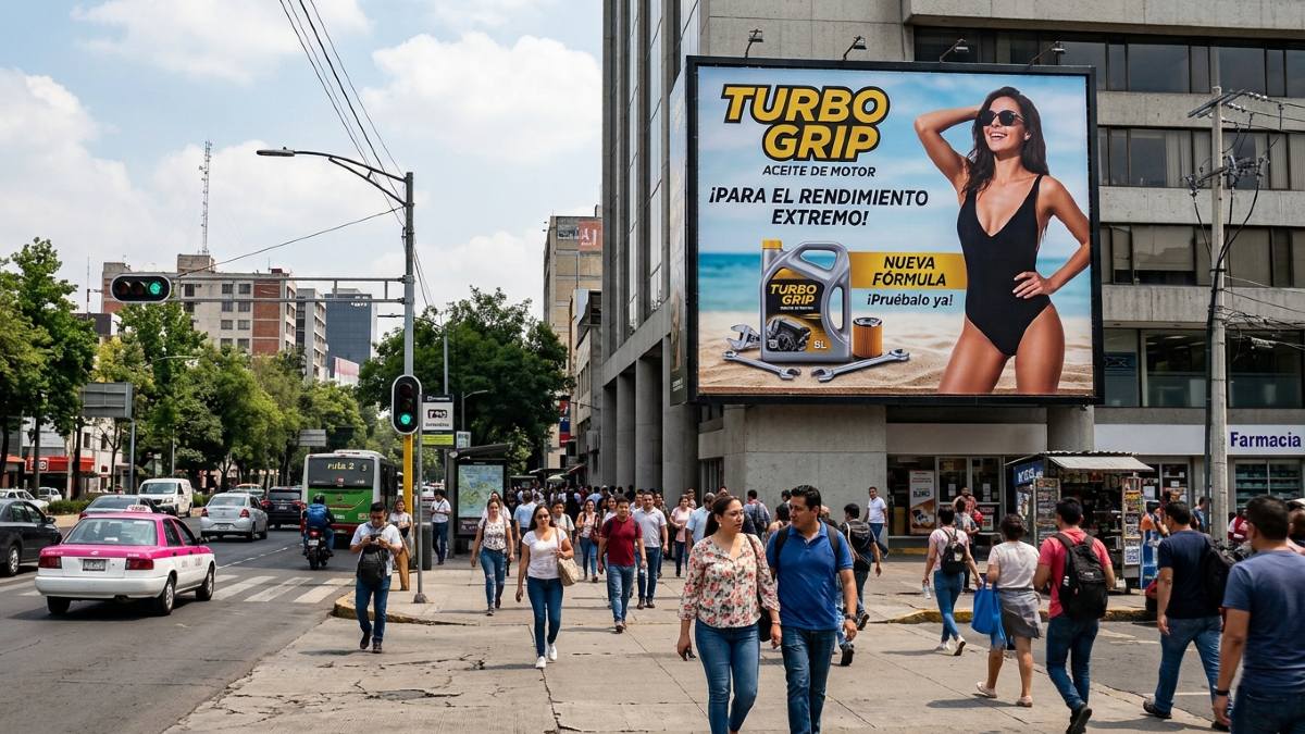 La publicidad comercial utiliza los cuerpos de las mujeres como un mero recurso para captar atención | Imagen ilustrativa IA
