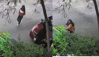 Las autoridades policiacas cuentan con algunas pistas de la unidad que tripulaban los hombres.