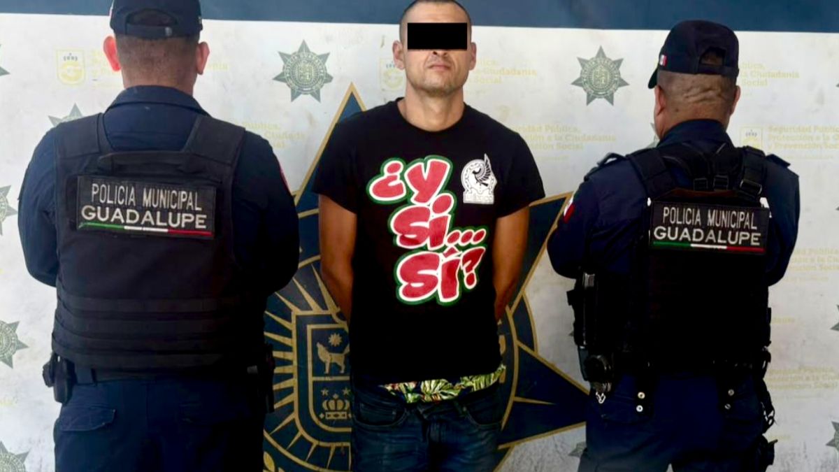 El hombre fue identificado como Jordan, de 26 años.| Especial