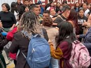 Las alumnas se enfrentaron a golpes | Imagen recreada
