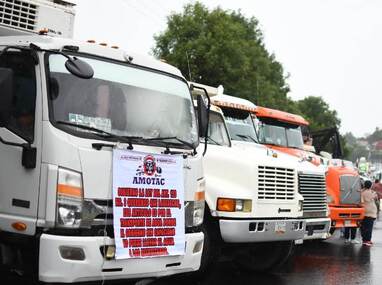 Los transportistas acusan delincuencia y violencia