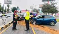 El percance provocó caos vial en la zona.| Especial