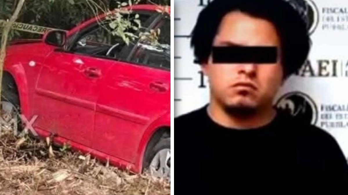 Una piedra en el pedal del acelerador sirvió como indicio para descifrar cómo Andrés maquiló el presunto accidente / Cortesía