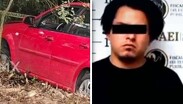 Una piedra en el pedal del acelerador sirvió como indicio para descifrar cómo Andrés maquiló el presunto accidente / Cortesía