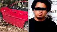 Una piedra en el pedal del acelerador sirvió como indicio para descifrar cómo Andrés maquiló el presunto accidente / Cortesía