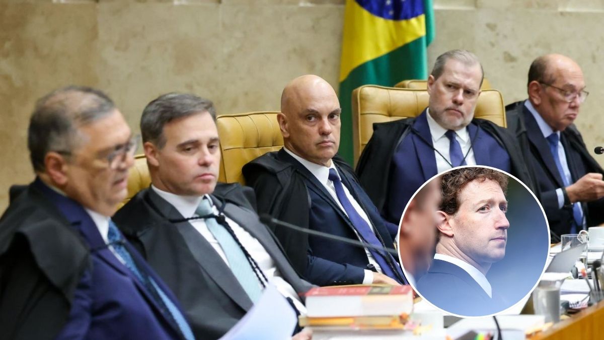 Representantes de Meta se reunieron con el ministro Marco Aurélio Bellizze.| Especial