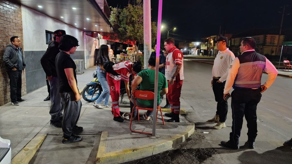 Tras ser valorado, se determinó que sus lesiones no eran de gravedad.