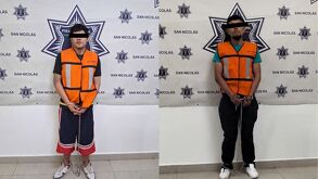 Los detenidos fueron identificados como Fernando Josué, de 27 años y Aldair 'N' de 46 años.| Especial