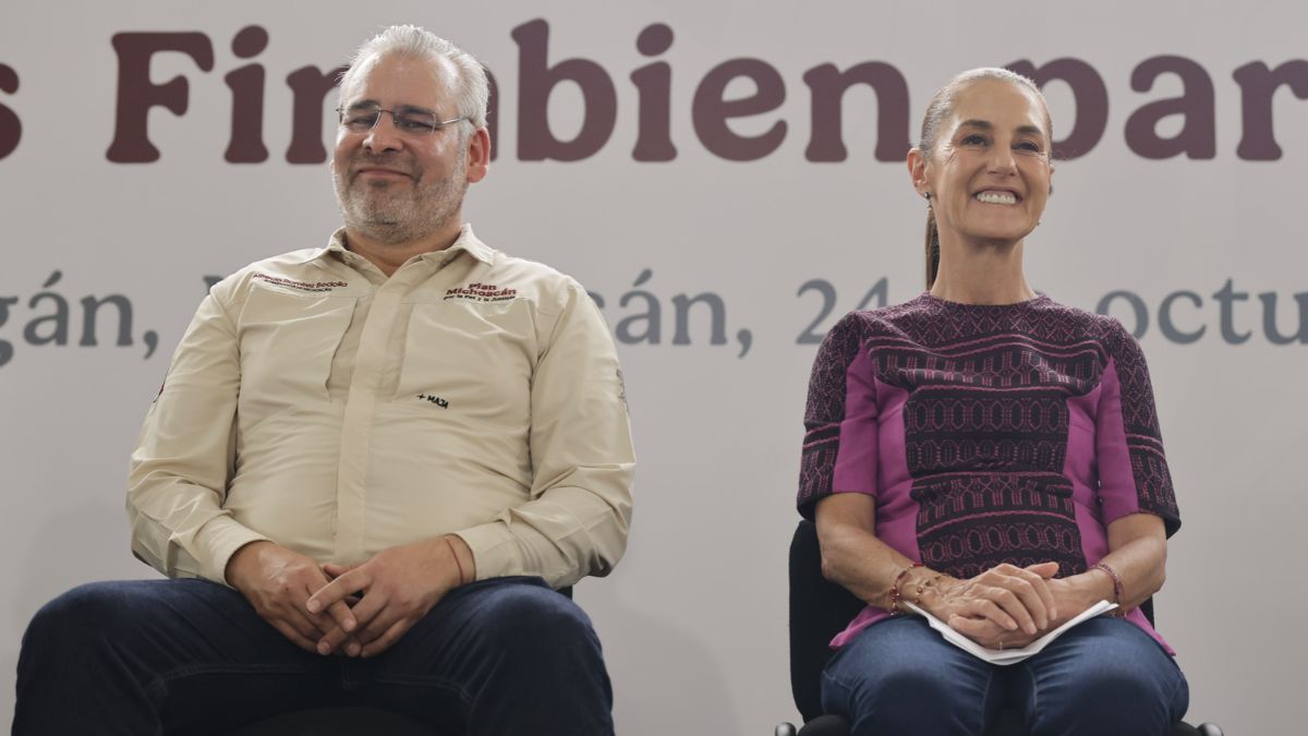 Gobernador de Michoacán cierra filas con Sheinbaum en defensa de la soberanía nacional.