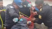 Salvan a un hombre que se intoxicó en una cisterna en Cuajimalpa.