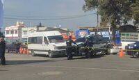 Asesinan a balazos a chofer de transporte público en Ozumba, Edomex.