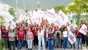 La aspirante a la Coordinación Municipal de la 4T en Santa Catarina busca fortalecer el diálogo con la militancia mediante recorridos.