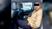 El hombre fue detenido en el cruce de Eloy Cavazos y Cerro del Peñón.