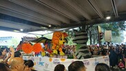En el desfile participaron más de 3 mil 400 personas.