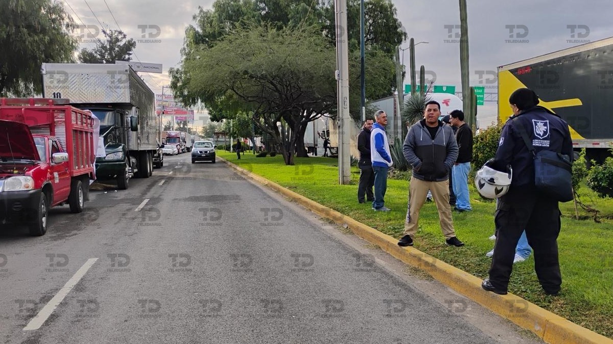 En León, la protesta provocó filas de hasta dos kilómetros.