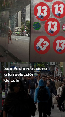 Entre festejos y rechazo, São Paulo reacciona a la reelección de Lula