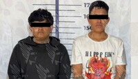 La Fiscalía de Puebla logró aprehender a los dos sujetos luego de rastrearlos vía GPS en la colonia Ignacio Zaragoza / Cortesía FGE