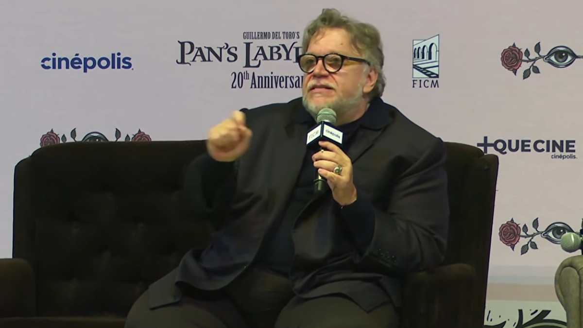 Guillermo del Toro en el Festival Internacional del Cine de Morelia