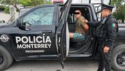 Juan Manuel 'N' fue detenido por elementos de la Policía de Monterrey en el cruce de Carlos Salazar y Zuazua.