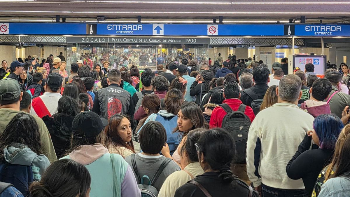 El Metro CdMx transporta millones de personas todos los días en sus 12 líneas. | Rogelio Morales