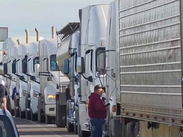 Transportistas en Aguascalientes se suman a las protestas en carreteras. | Redes Sociales