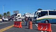 Transportistas cierran de forma intermitente la Cuacnopalan-Oaxaca por paro nacional de HAMOTAC