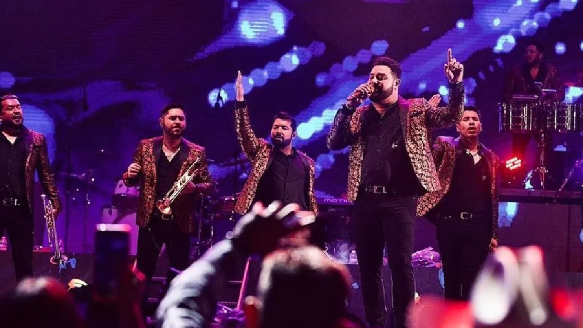 Banda MS en concierto.