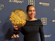 Charlyn Corral anotó 42 goles en la temporada 2025-2026 | @LigaBBVAFemenil