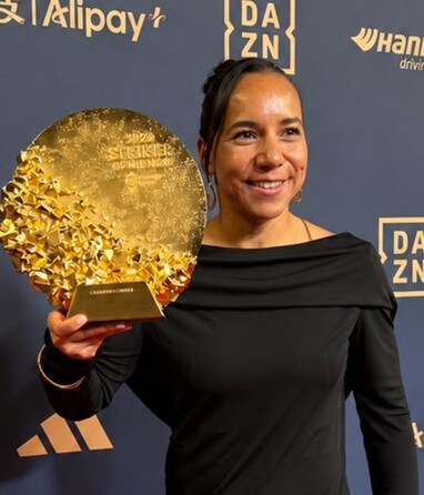 Charlyn Corral anotó 42 goles en la temporada 2025-2026 | @LigaBBVAFemenil