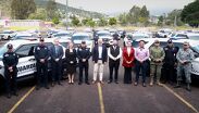 Despliegan a 200 elementos de la Guardia Civil para blindar seguridad en Uruapan, Michoacán. | SSP Michoacán﻿ vía Facebook.