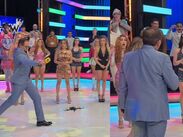 El momento quedó registrado durante el programa y generó preocupación.