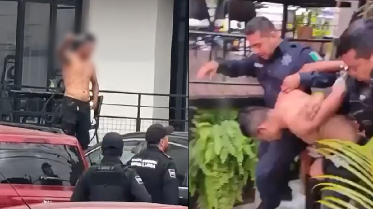 El sujeto fue sometido después de una fuerte movilización en Guadalajara.