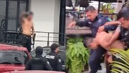 El sujeto fue sometido después de una fuerte movilización en Guadalajara.