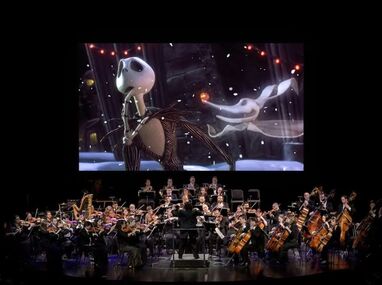El Extraño Mundo de Jack, orquesta sinfónica en Guadalajara.