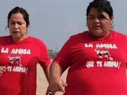 La famosa se encontraba saltando la cuerda cuando de repente, una falla en su pie provocó que perdiera el equilibrio.