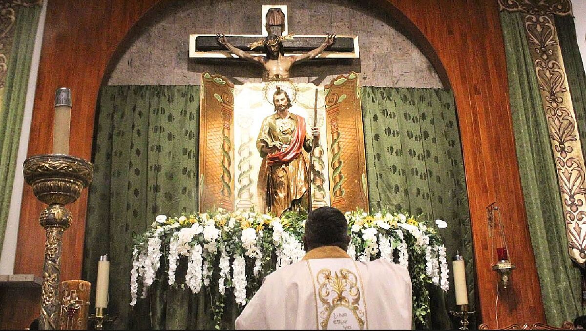 El ingreso a la parroquia de San Judas en Guadalajara será hasta las 21:oo horas. | Foto: Parroquia de San Judas Tadeo, C. de la Normal