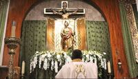 El ingreso a la parroquia de San Judas en Guadalajara será hasta las 21:oo horas. | Foto: Parroquia de San Judas Tadeo, C. de la Normal