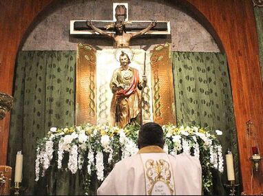 El ingreso a la parroquia de San Judas en Guadalajara será hasta las 21:oo horas. | Foto: Parroquia de San Judas Tadeo, C. de la Normal