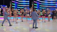 Isabella expresó sentir dolor y de inmediato salió del set para buscar atención médica.