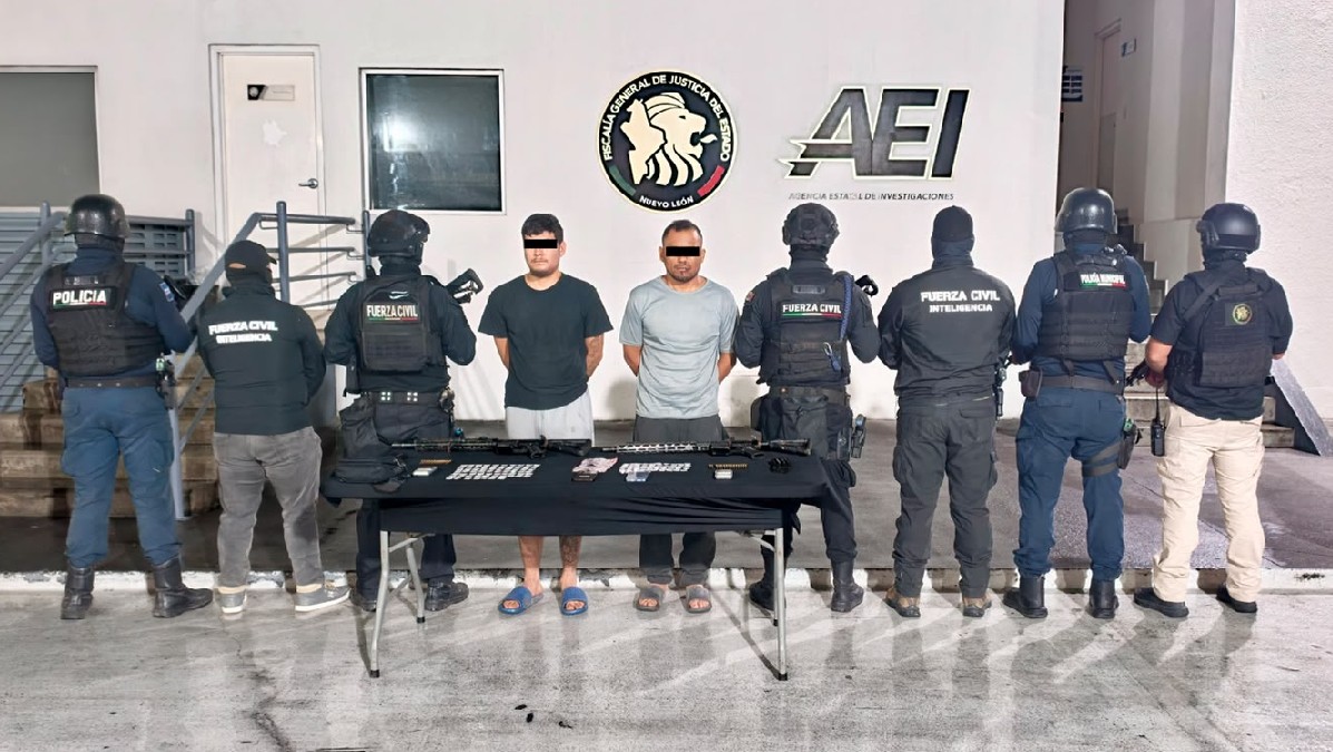 La detención ocurrió en la colonia Jardines de Linares.