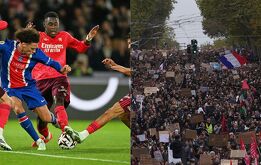 Miles de manifestantes han salido a las calles francesas para protestar por el alto costo de la vida y las condiciones escolares.