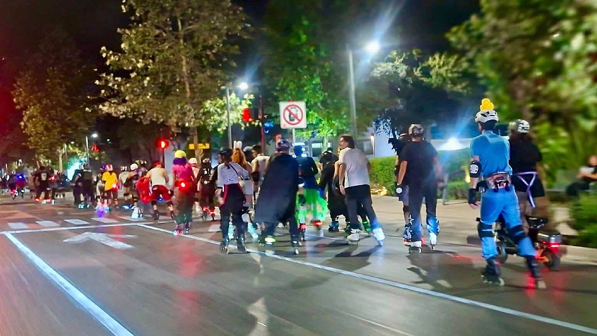 El municipio sostuvo que estas conductas ponían en riesgo tanto a los patinadores.
