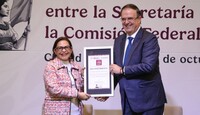 CFE y la Secretaría de Economía anuncian estrategia en recibos de luz para apoyar a un millón de microempresas.