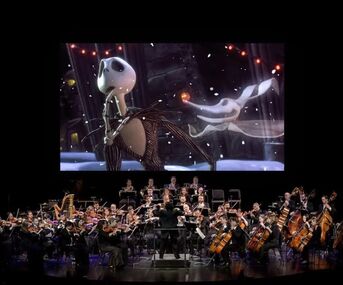 El Extraño Mundo de Jack, orquesta sinfónica en Guadalajara.