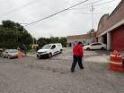 Familiares y compañeros del gremio de taxistas acudieron para acompañar a los seres queridos de Fernando Garza.