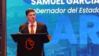 Los gobernadores Samuel García y Pablo Lemus formalizan la cooperación comercial.
