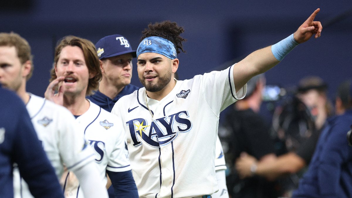 Jonathan Aranda es un pelotero mexicano de 28 años de edad que juega para Tampa Bay Rays / Reuters